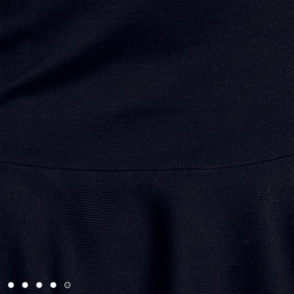 Free People Solid Black Mini Skirt NWOT - Picture 5 of 5